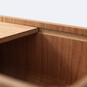 Cubierta de caja de pañuelos de estilo minimalista, cubierta de caja de pañuelos faciales de madera para cocina, baño, dormitorio, estantes, sala de estar, mesa de oficina - Product Image 6