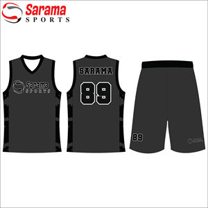 El mejor diseño personalizado de ropa de baloncesto al por mayor en blanco Último uniforme de baloncesto Tallas grandes Técnicas impresas Costo - Product Image 1