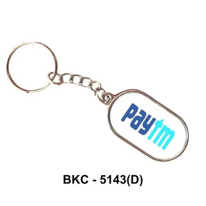 Porte-clés en métal unique pour exportateur indien avec forme et design personnalisés pour l'utilisation du porte-clés disponible en vrac - Product Image 4