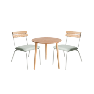 Ensemble deux pièces table et chaise pour enfants pour usage éducatif mobilier de salle de jeux et repas intérieurs - Product Image 1