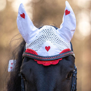 ใหม่แผ่นรองอานม้าขนสัตว์ครึ่งแผ่นพร้อมกระเป๋าและดูดซับแรงกระแทกตะปูสำหรับขี่ม้าม้าขี่ม้าขนแกะครึ่งแผ่นอาน - Product Image 5