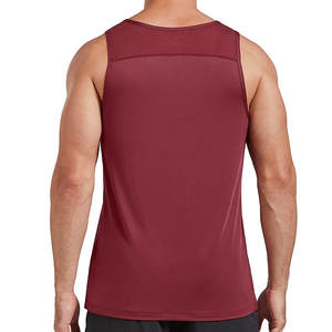 Sin mangas Ropa de gimnasio Estilo único Hombres Camiseta sin mangas En stock Algodón Poliéster Hecho Hombres Camiseta sin mangas - Product Image 2