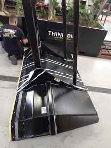 High Quality Manually Rotating Turkey Wagger <b>Attachments</b> Best Sale Snow Plough for Material Handling <b>Forklift</b> <b>Attachments</b> - Product Image 2