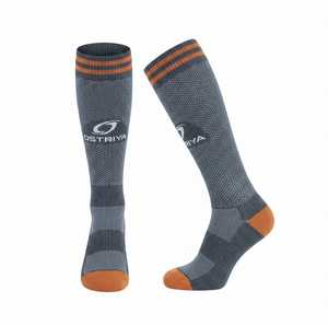 New Arrivals Fashionable Men's Crew <b>Socks</b> Fully Customized Spandex/Polyester Seamless Anti-Slip <b>Winter</b> Quick Dry Breathable - Product Image 5