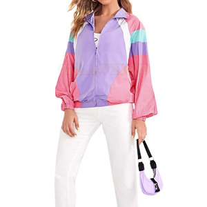 Polyester Made <b>Waterproof</b> Women Bomber <b>Jacket</b> Wholesale New Design Custom Logo Women Bomber <b>Jacket</b> - Product Image 6