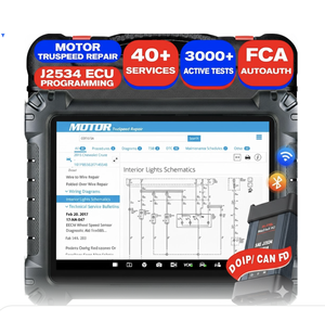 Scanner MaxiSys MS909 Tester Batteria 2025 Motor TruSpeed Topology 2.0 Elite per Auto Toyota e Veicoli Commerciali - Product Image 1