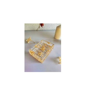 Porte-savon ovale en résine le plus populaire, ensemble de distributeur de savon en polyrésine mat de luxe et en vente au meilleur prix - Product Image 1