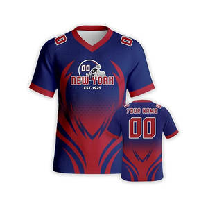 Custom Plus Size Short Sleeve Football Jerseys for <b>Men</b> & Youth Personalized Printed Stitched Shirts Number Name Perfect <b>Gift</b> <b>Set</b> - Product Image 3