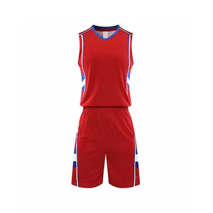 High Quality 100% Polyester Plus Size Sleeveless Basketball Uniforms Custom Design Team <b>Name</b> Brand Anti-Bacterial Breathable - Product Image 1