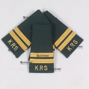 Epaulettes Bordados Personalizados de Alta Calidad, Cómodos, para Uniformes, Venta al Por Mayor para Demanda OEM, QUICK WAY INDUSTRIES - Product Image 2