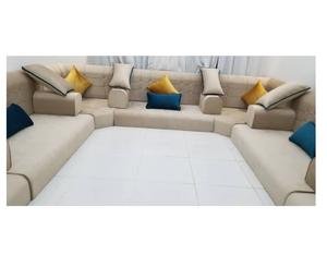 Canapé de style Majlis arabe, design classique, ensemble élégant pour salon, sièges d'angle luxueux, design gain de place - Product Image 1