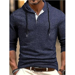 Sudadera con Capucha de Invierno para Hombre, Estilo Urbano, 100% Algodón, Transpirable, de Secado Rápido, con Diseño de Bolsillo, Personalizable, OEM/ODM, Suministro al por Mayor - Product Image 4