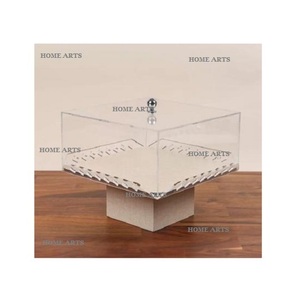 แท่นวางช็อคโกแลตทรงสี่เหลี่ยมดีไซน์สวยขนาดใหญ่บนโต๊ะอาหารที่เสิร์ฟวันที่จำนวนมาก - Product Image 1