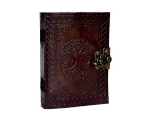 Journal en cuir personnalisé avec arbre de <span class=keywords><strong>vie</strong></span> en relief, carnet de notes vierge, fournitures de bureau, carnet de notes pour étudiants, vente en gros - Product Image 5