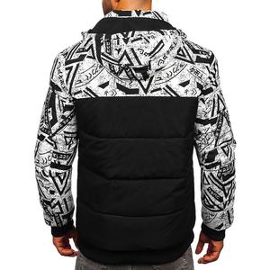 2024 vente chaude hiver chaud coupe-vent à capuche manteau brillant doudoune extérieure épaisse doudoune pour hommes - Product Image 6