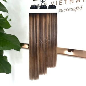 Bonne Qualité Os Droite Couleur Vietnamien Extensions de Cheveux Humains Avec Prix de Gros Bundle - Product Image 1