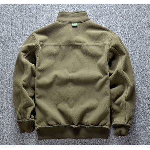 Wholesale Premium Quality Thick Winter Camouflage <b>Work</b> Jacket for Men with <b>Fleece</b> Lining Durable Workwear Uniform Made in India - Product Image 3