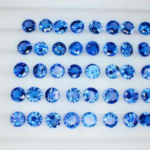 Magnifiques pierres en vrac de tanzanite de qualité AAA haute clarté brillantes avec un beau lustre pour les bijoux-certifiés IGI - Product Image 2