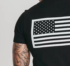 T-shirt décontracté à manches courtes et col rond pour hommes en pur coton Street Wear avec motif imprimé Top Tops - Product Image 6