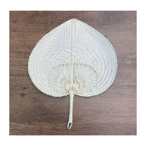 Abanico de hojas de palma de paja respetuoso con el medio ambiente de Vietnam/abanicos de bambú coloridos para verano 99GD de Vietnam - Product Image 3