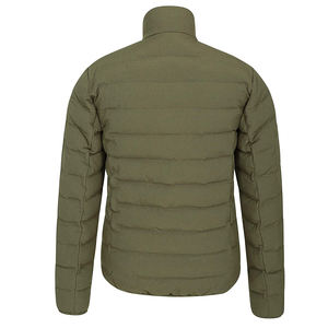 Hombre embudo cuello alto acolchado ligero resistente al agua alta calidad reversible moda packable ultra chaqueta - Product Image 4