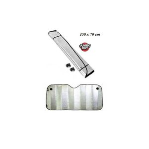 Tazza di aspirazione in nichel grande dimensione 70 × 150 CM parasole metallizzato per auto - Product Image 3