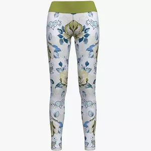 Leggings de yoga taille haute pour femmes, pantalon de gym confortable et durable en tissu de coton, parfait pour l'entraînement et le jogging - Product Image 4