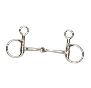 Nouveauté : Mors à anneaux doubles en acier inoxydable, garantie à vie pour l'entraînement des chevaux de dressage, TARIQ MFG CO - Product Image 6