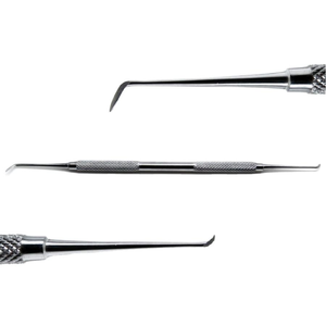 Instruments dentaires manuels pour endodontie et orthodontie, cure-dents antérieurs en forme de faucille Morse, lames miniatures à double extrémité - Product Image 1