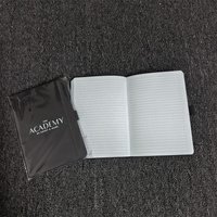 Libretas Personalizadas al por Mayor, Libretas de Negocios A5 Negras Promocionales, Libretas de Tacto Suave con Logotipo