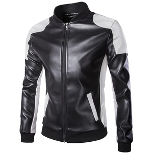 acket OEM Custom Design Windbreaker <b>Zip</b> <b>up</b> <b>Jacket</b> Custom Logo Vintage for Men PU Stand Leather Fabric Bomber <b>Jacket</b> - Product Image 1