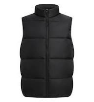 Chaleco Acolchado de Invierno para Hombre de Alta Calidad, Chaqueta sin Mangas, Cálida, Gruesa, Ligera, 100% Poliéster en Color Negro - Product Image 2