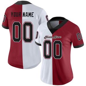 Maillot de football américain personnalisé à manches courtes, uniforme de jeu d'équipe personnalisé, chemise de sport pour hommes, jeunes et adultes - Product Image 1