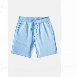 Ensemble Short à Manches Courtes pour Homme, Vêtement de Sport Décontracté, de Couleur Unie, 2 Pièces, Tendance, Nouvelle Collection 2024, Été 1990 - Product Image 6