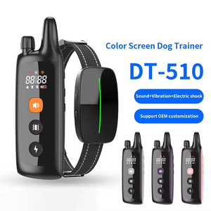 Elektronisches Ultraschall-Hunde trainings halsband mit fern gesteuertem Kunststoff-Rinden kontroll gerät - Product Image 1