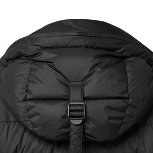 Custom Made High Quality Mens Winter Puffer Jacket <b>Detachable</b> Hooded <b>Sleeve</b> Front Logo Waterproof Windproof Breathable Thick - Product Image 3