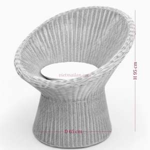 Nuevos artículos 2025 muebles de ratán sillón de ratán Silla de comedor de ratán de alta calidad y buen precio para fiesta de boda interior al aire libre - Product Image 4