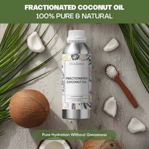 Aceite de Coco Fraccionado Prensado en Frío, Grado Alimenticio y Cosmético, Aceite Esencial Portador en Forma Líquida - Product Image 2