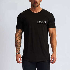 Camiseta estampada de secado rápido para Hombre, ropa deportiva para Hombre, camiseta de rendimiento de entrenamiento deportivo con cuello redondo - Product Image 3