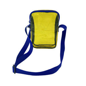Bolsas transparentes para mujer Nuevos diseños Logotipo personalizado Plástico PVC Material Amarillo - Product Image 6