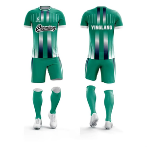 High Quality Cheap Soccer Jersey Uniformes De Futbol Club Soccer Uniform Sets Football Jersey Kit Custom Soccer Jersey - Product Image 3