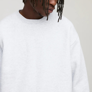 Poids lourd 480GSM épaissi coton polaire hommes mode surdimensionné sweat-shirt boxy fit goutte épaule hommes sweats à capuche et sweat-shirt - Product Image 3