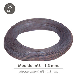 Rotolo di Filo Ricotto 25 kg. N. 8 - 1,3 mm. - Product Image 2