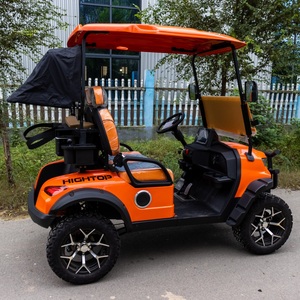 Voiturette <span class=keywords><strong>de</strong></span> <span class=keywords><strong>golf</strong></span> tout-terrain à batterie longue portée 72V, 2 places, mini-voiturette <span class=keywords><strong>électrique</strong></span> avec réfrigérateur, housse pour sac <span class=keywords><strong>de</strong></span> balles, support pour sac <span class=keywords><strong>de</strong></span> balles - Product Image 6