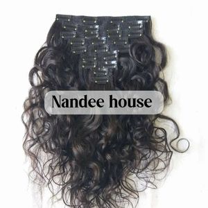 Extensions de cheveux indiens bruts non traités de 8 pouces avec closure, provenant d'un seul donneur, styles bouclés et ondulés, modèle - Product Image 4