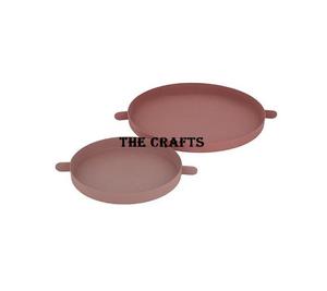 Bandeja para servir de hierro de diseño atractivo con vajilla de diferentes colores para servir comida, dulces, aperitivos y bandeja de chocolate - Product Image 5