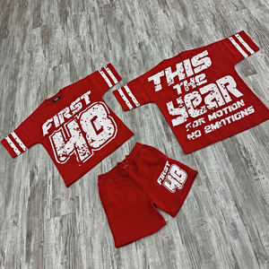 Personalizado para hombre Puff Imprimir Streetwear Tee OEM Fábrica de algodón de gran tamaño T Shirt 3D Raised Logo Design Shirt - Product Image 6