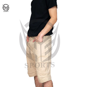 บริการขายส่ง OEM กางเกงขาสั้นคาร์โก้สำหรับออกกำลังกายฤดูร้อนสำหรับผู้ชาย พร้อมกระเป๋าแบบกำหนดเอง ผ้าฝ้าย 100% แห้งเร็วและระบายอากาศได้ดี - Product Image 2