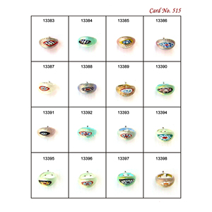 Perles de verre artisanales exclusives en cristal au chalumeau Perles de qualité supérieure adaptées à la fabrication de bijoux Artisanat artistique et décoration - Product Image 3