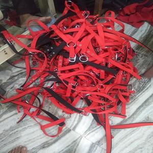 Juego de arnés de conducción de caballos de nailon de alta calidad, enganche rápido, Negro, Rojo, cómodo, venta al por mayor, producto de equitación ecuestre Kanpur - Product Image 3